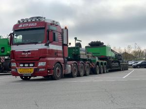 43+5 axle - Sennebogen factory trip