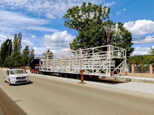 18mL construction / police escort required 